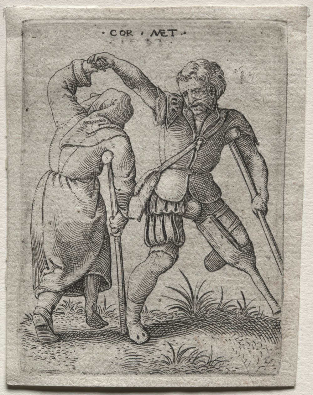 Dansende krøblinge af Cornelis Massys