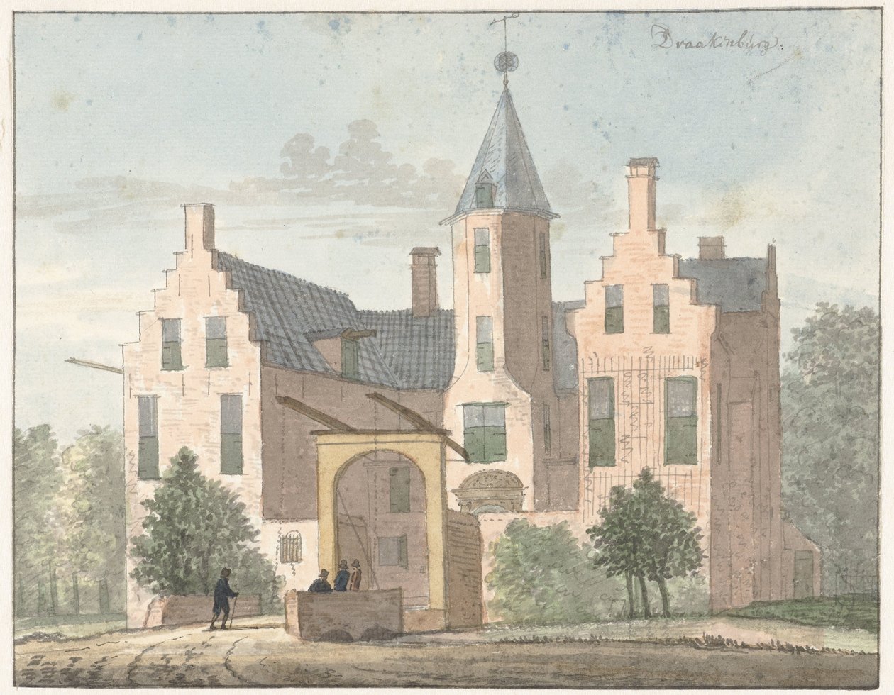 Drakenburg Slot af Cornelis Pronk (possibly)