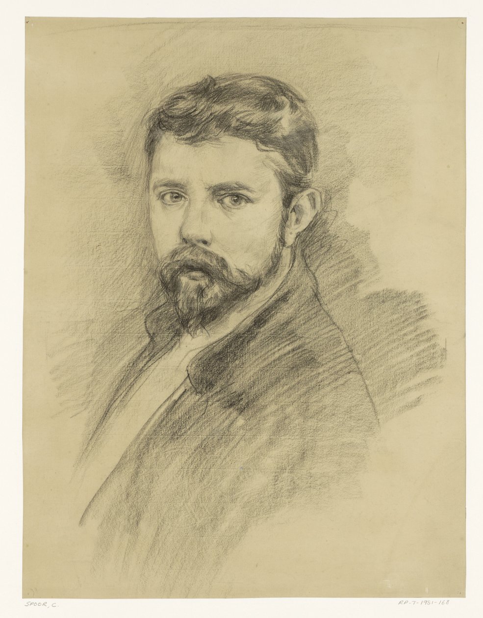 Selvportræt af Cornelis Spoor