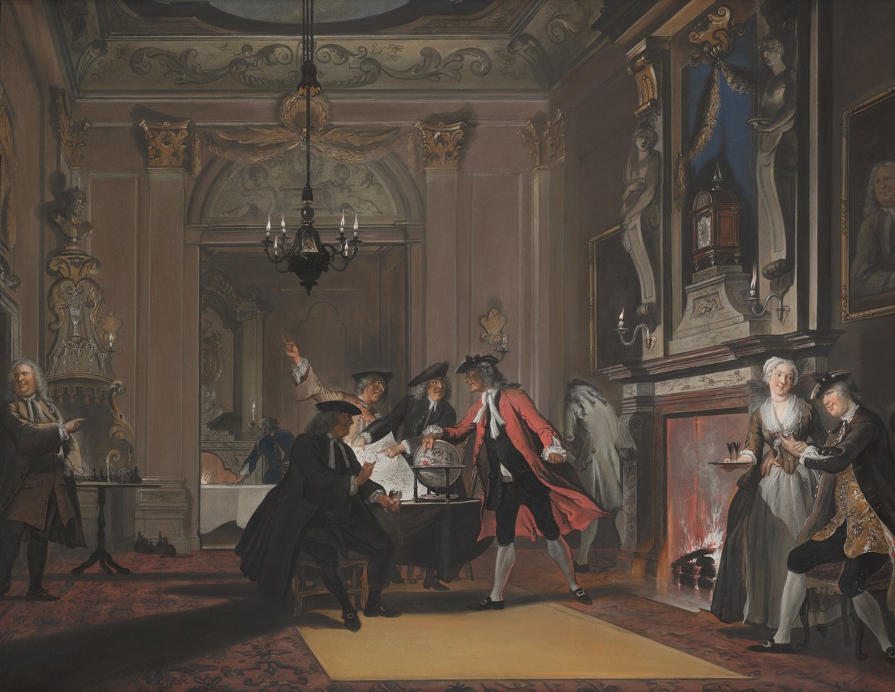 De snakkede over det hele!" af Cornelis Troost