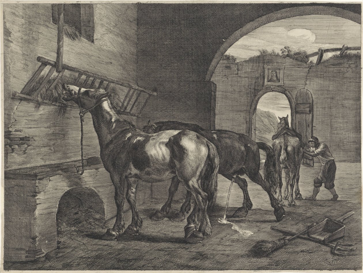 Stabil af Cornelis Visscher (II)