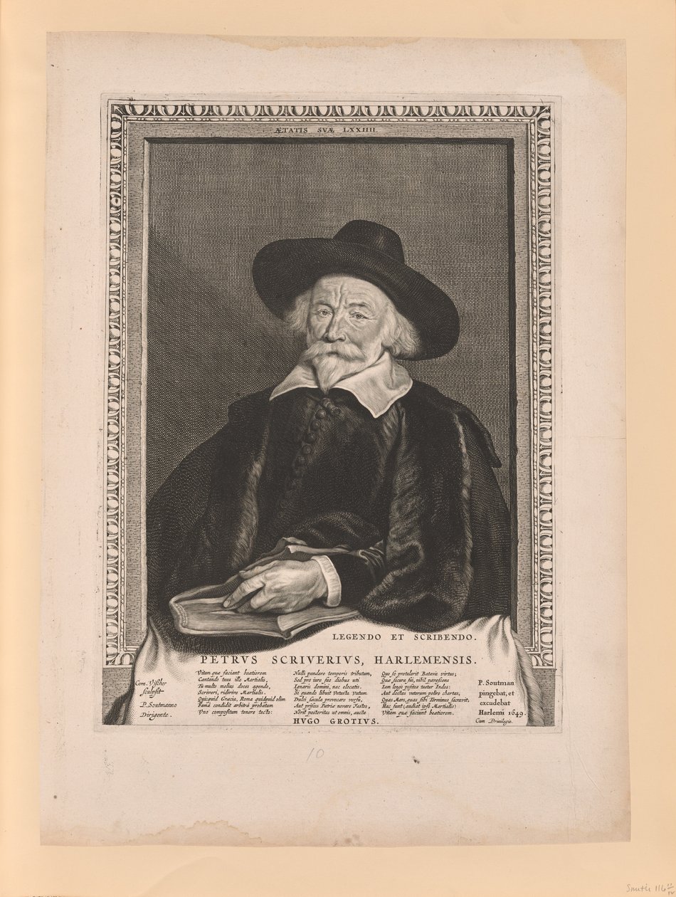 Peter Scriverius af Cornelis Visscher