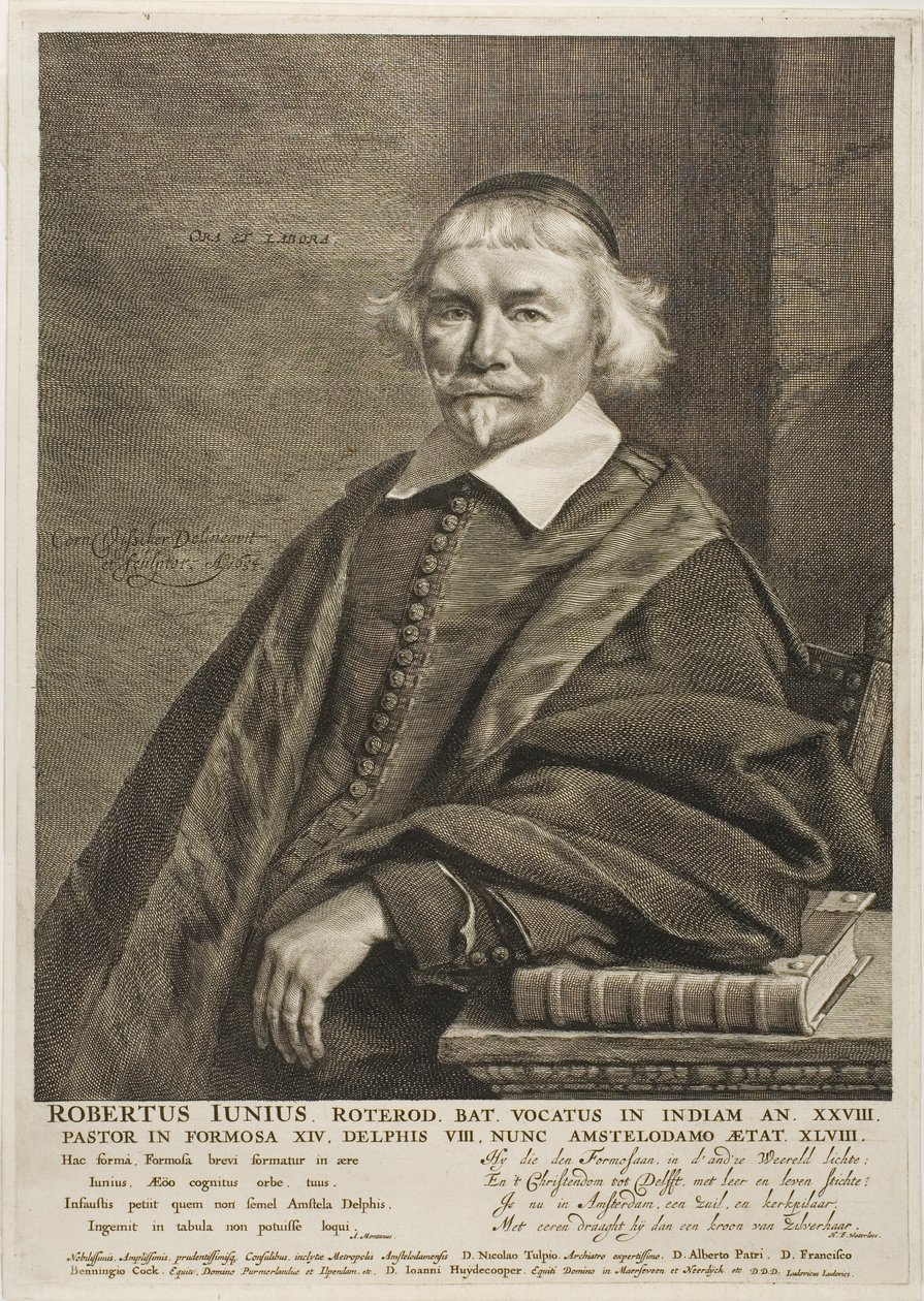 Robert Junius af Cornelis Visscher
