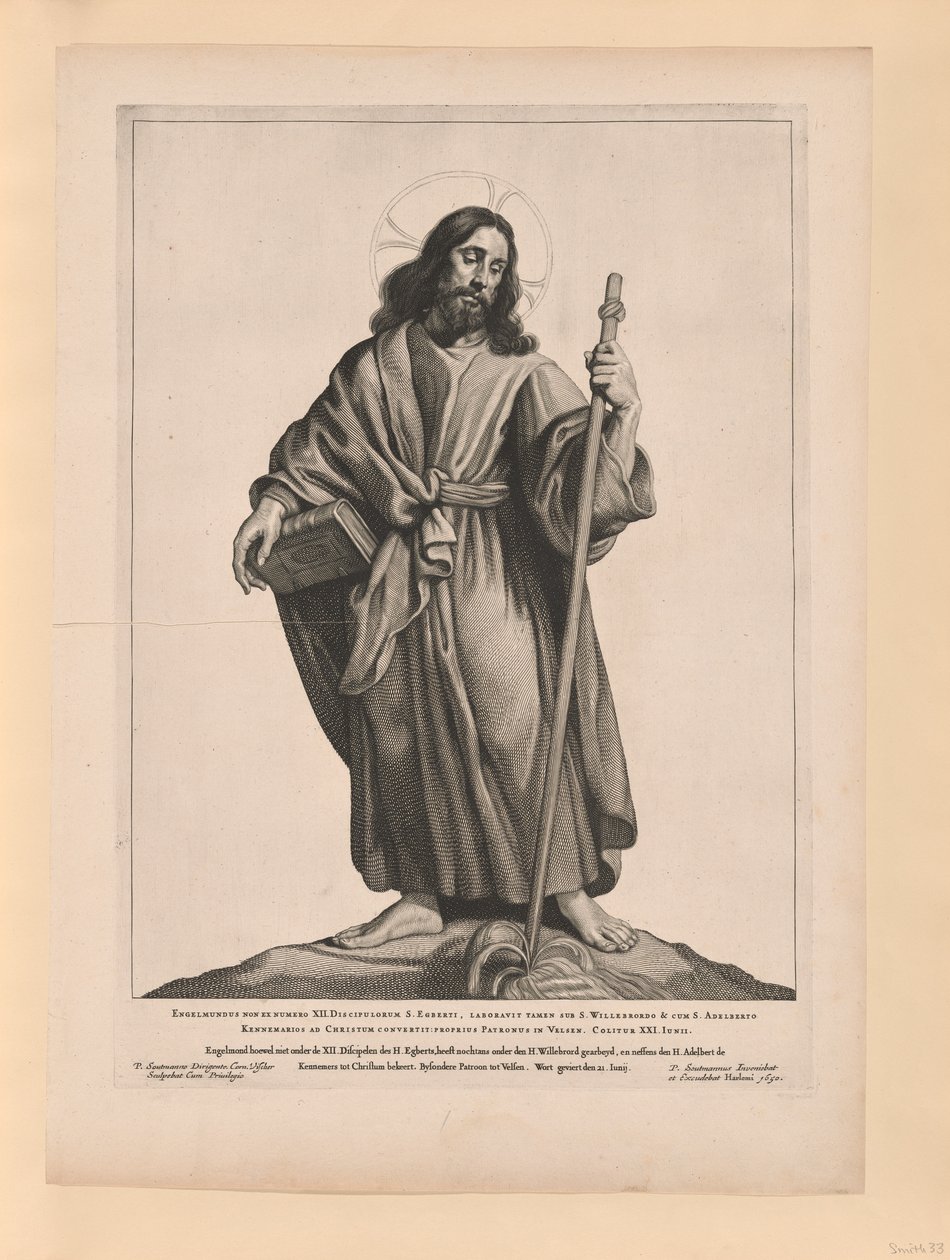 Sankt Engelmundus af Cornelis Visscher
