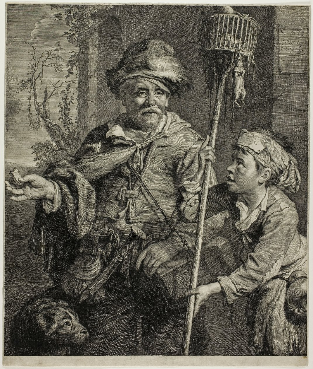 Rottefængeren af Cornelis Visscher