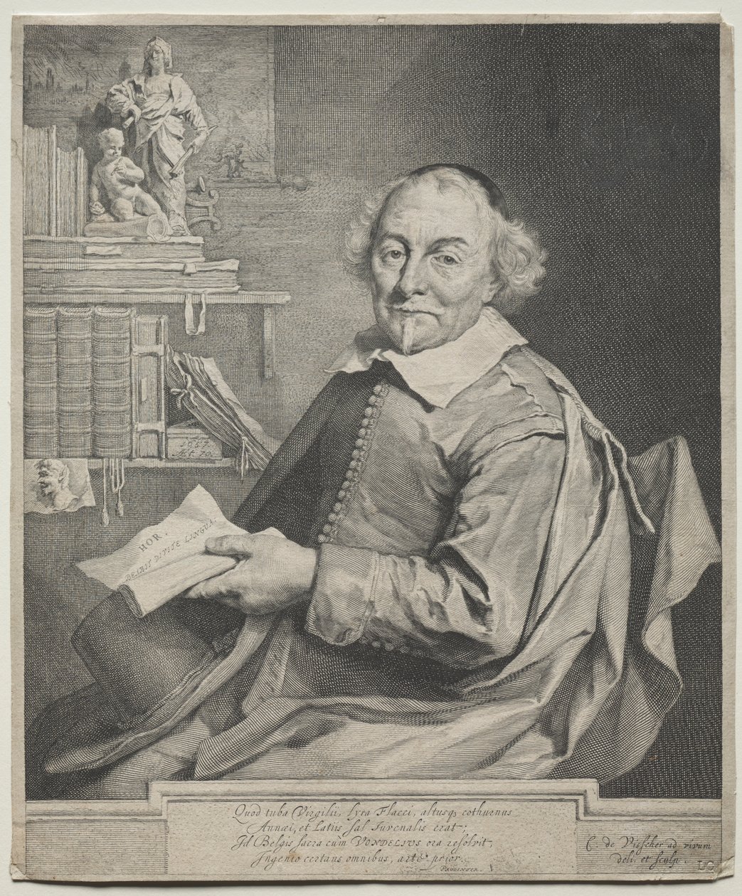 Vondel, 1657. af Cornelis Visscher