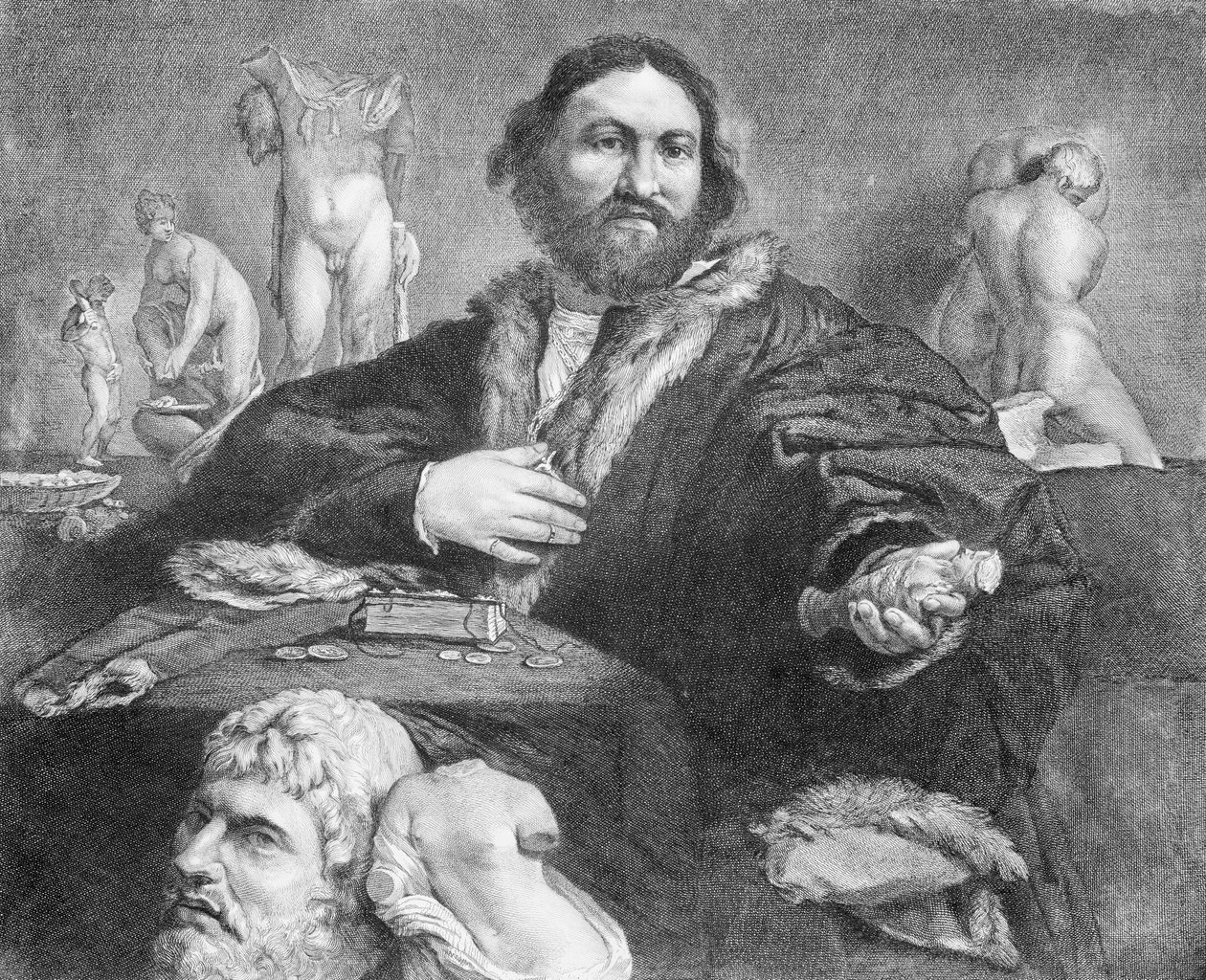 Andrea Odoni, 1640-58. af Cornelis de Visscher