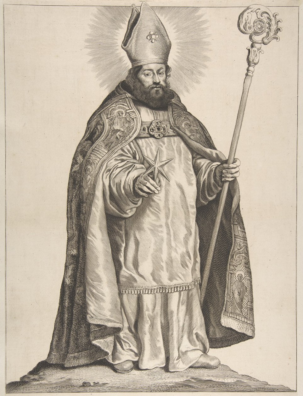 St. Swithbert, 1650. af Cornelis de Visscher