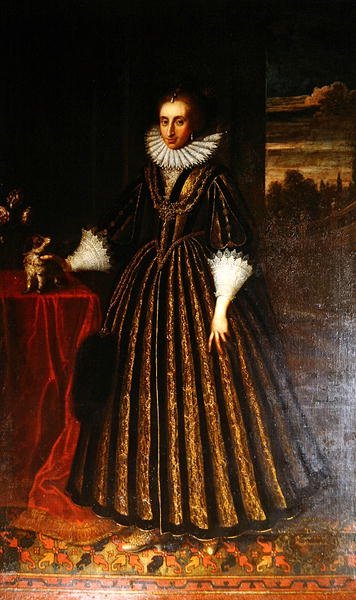 Lady Southampton af Cornelius Janssen van Ceulen