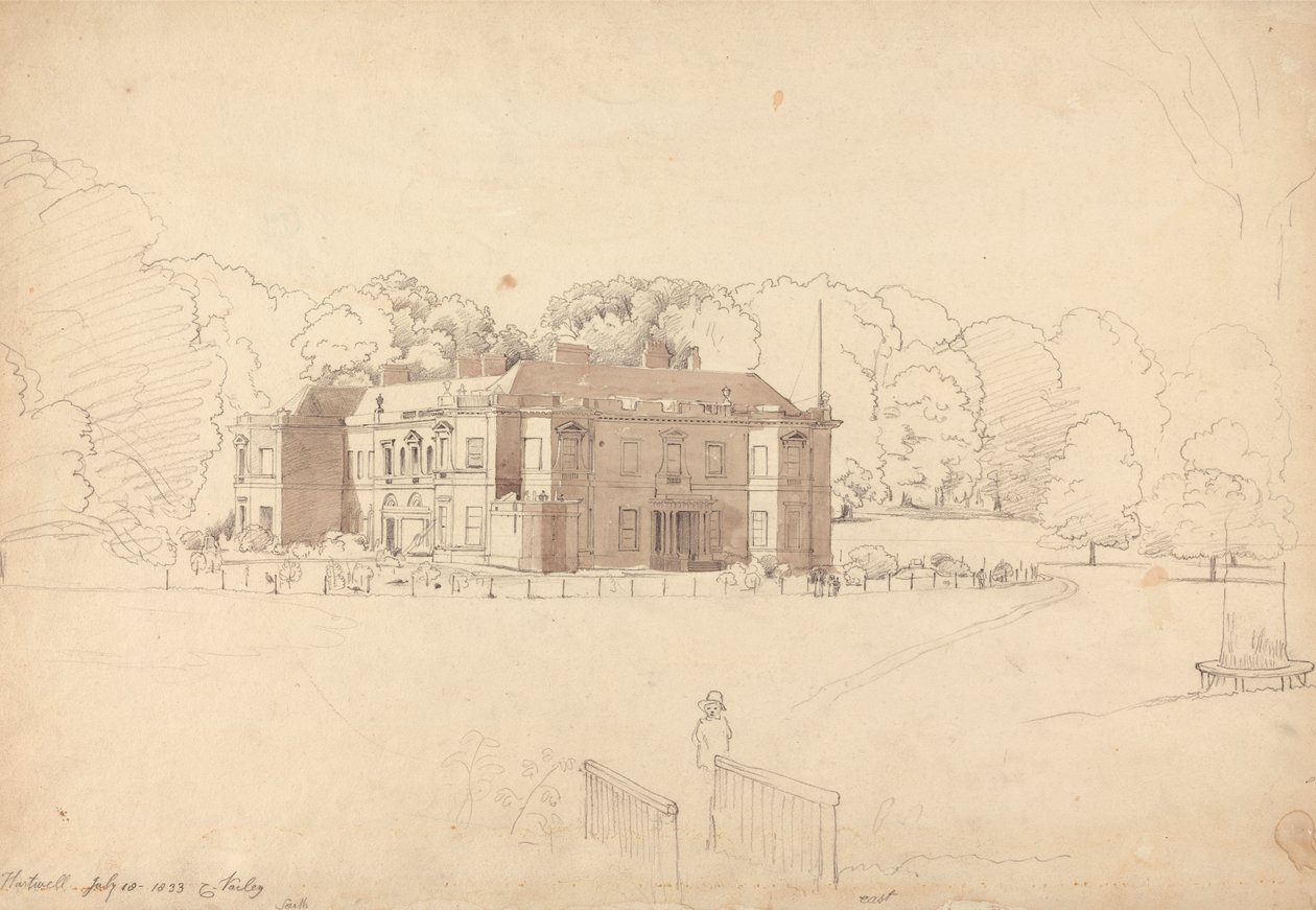 Hartwell, Buckinghamshire af Cornelius Varley