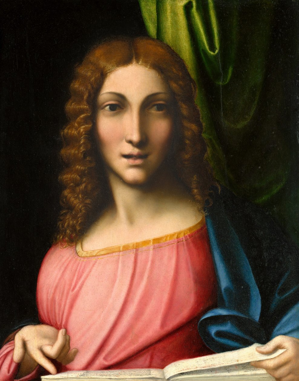 Salvatore Mundi, ca. 1515. af Correggio