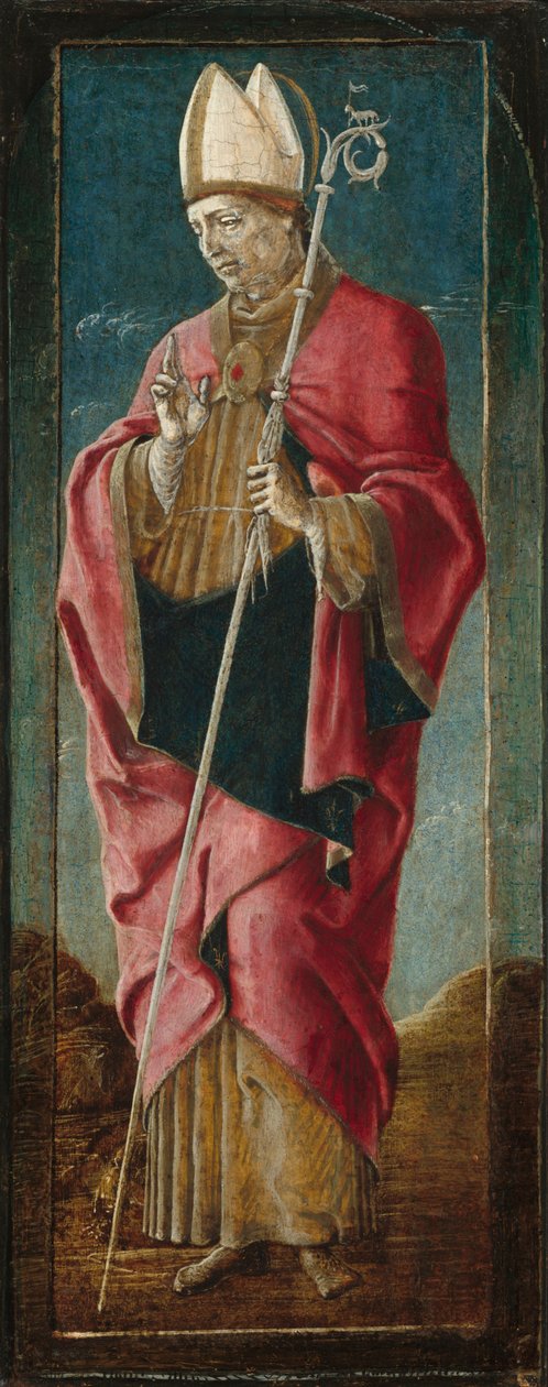 Sankt Maurelius af Ferrara af Cosimo Tura