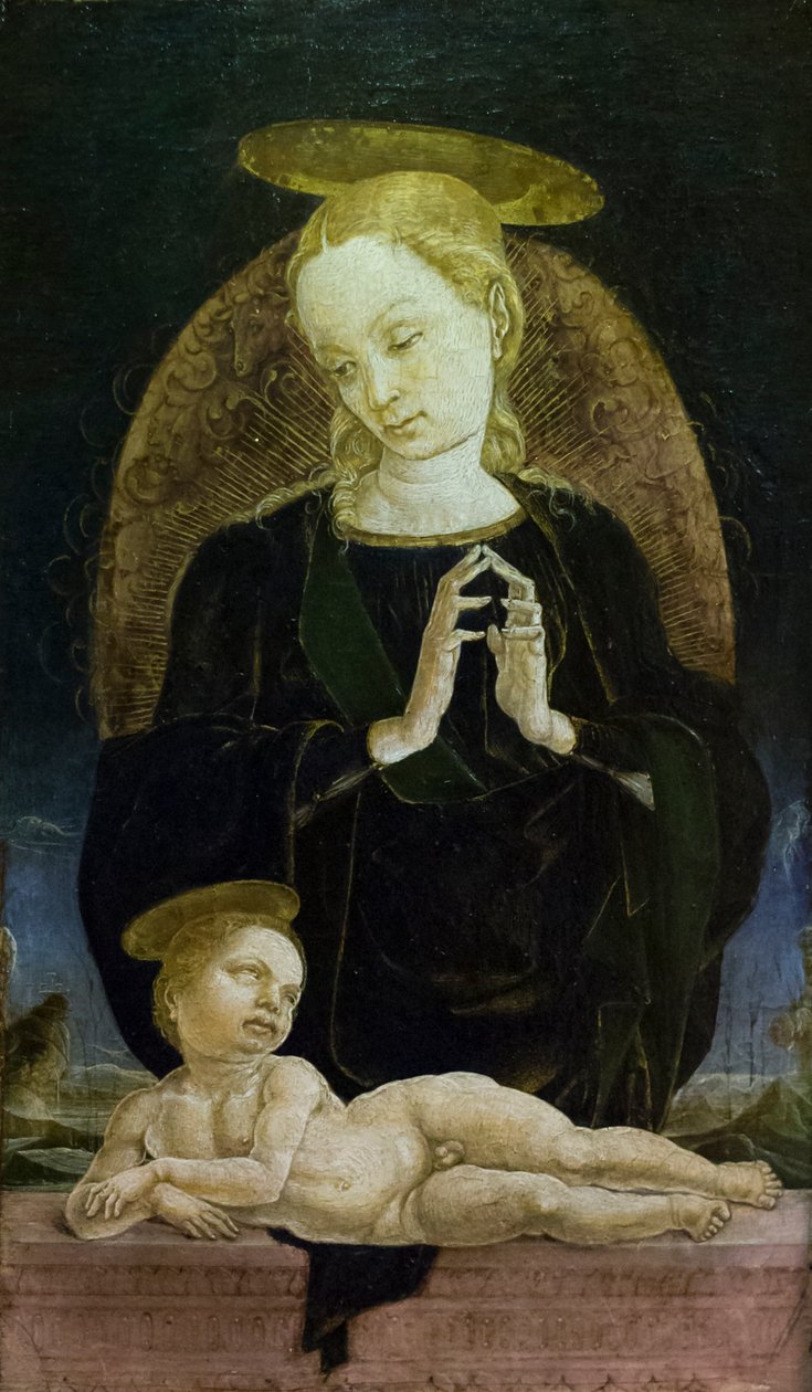 Madonna og barn af Cosimo Tura