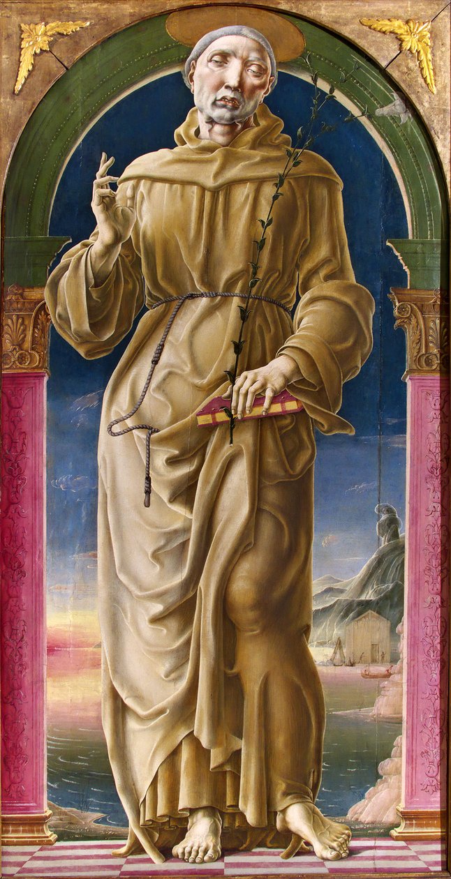 Sankt Antonius af Padova af Cosimo Tura