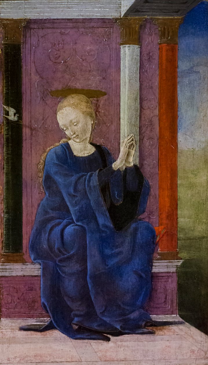 Jomfru annoncerer af Cosimo Tura