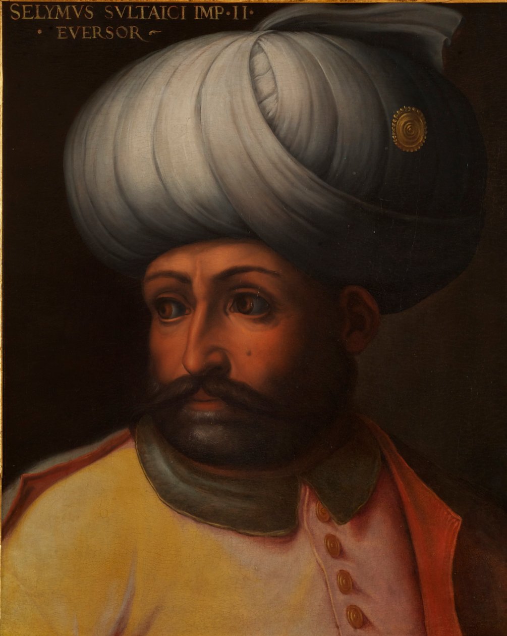 Portræt af Sultan Selim II 