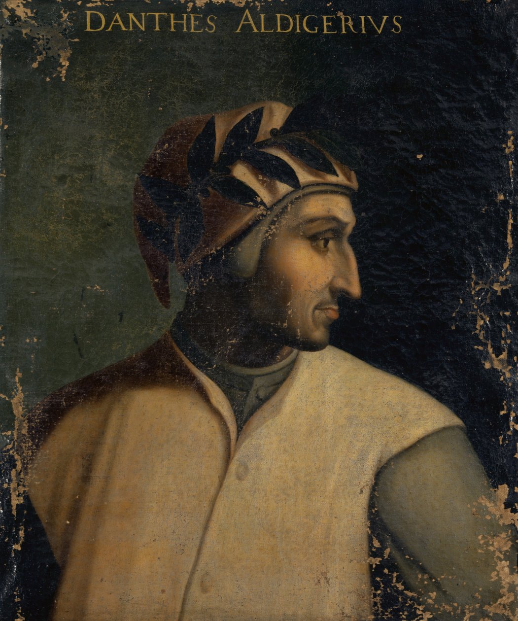 Portræt af Dante Alighieri, ca. 1560 af Cristofano dell Altissimo