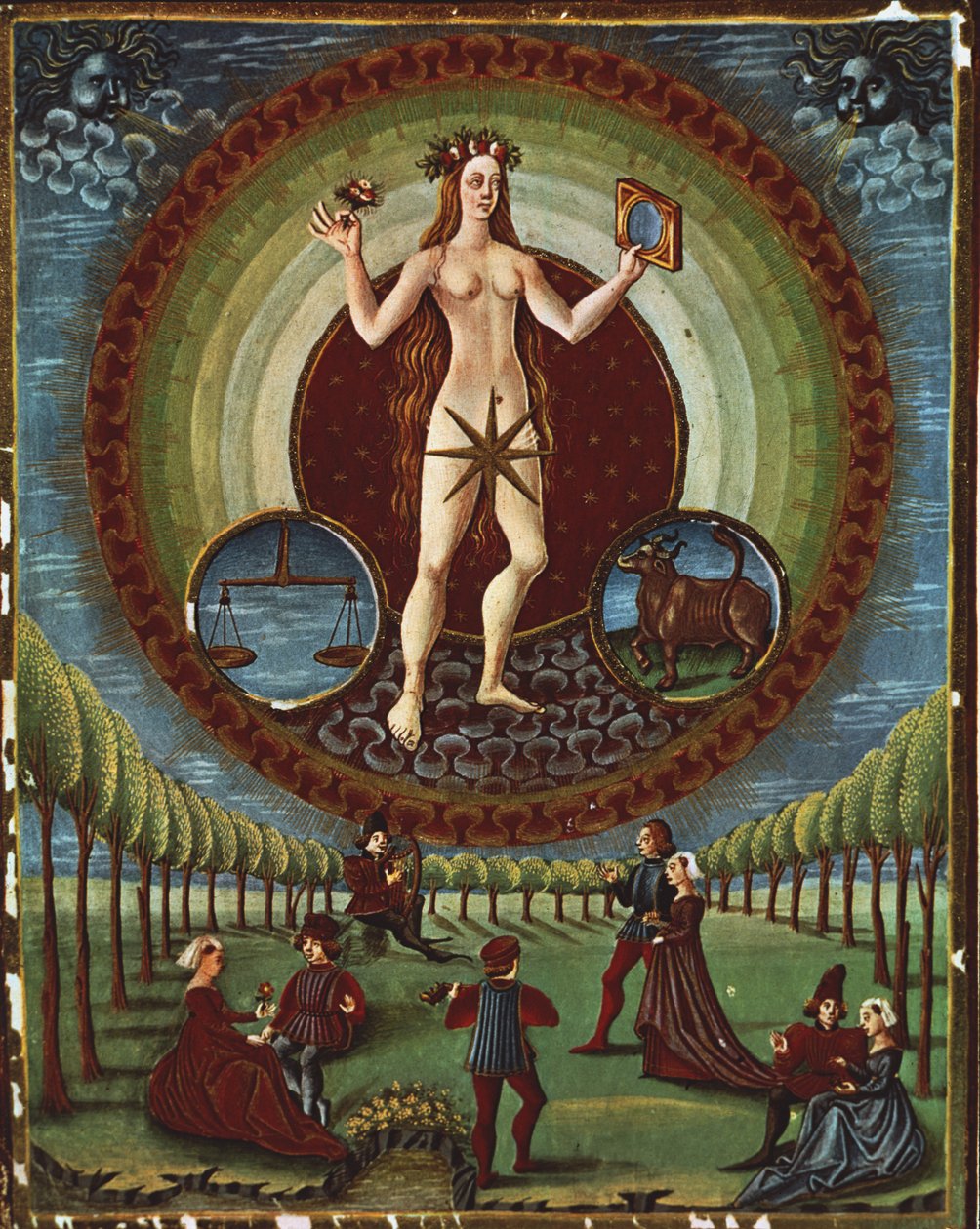 Fru Lat. 209 f.9v Venus, fra 