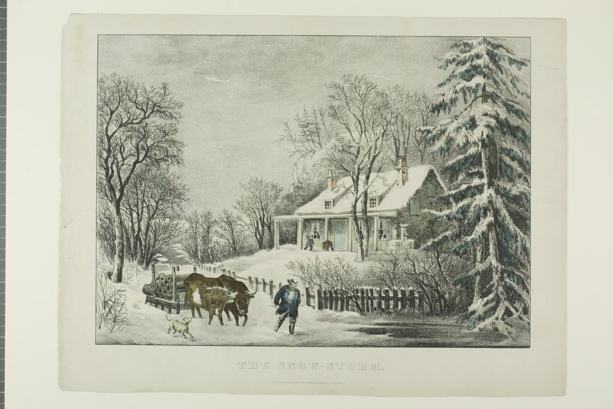 Snestormen af Currier and Ives