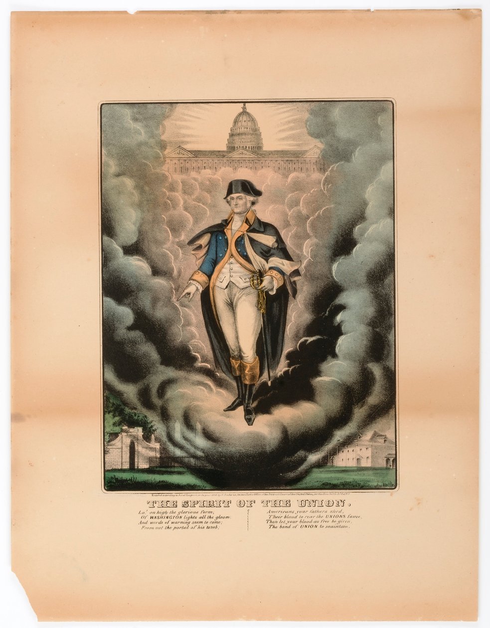 Unionens ånd af Currier and Ives