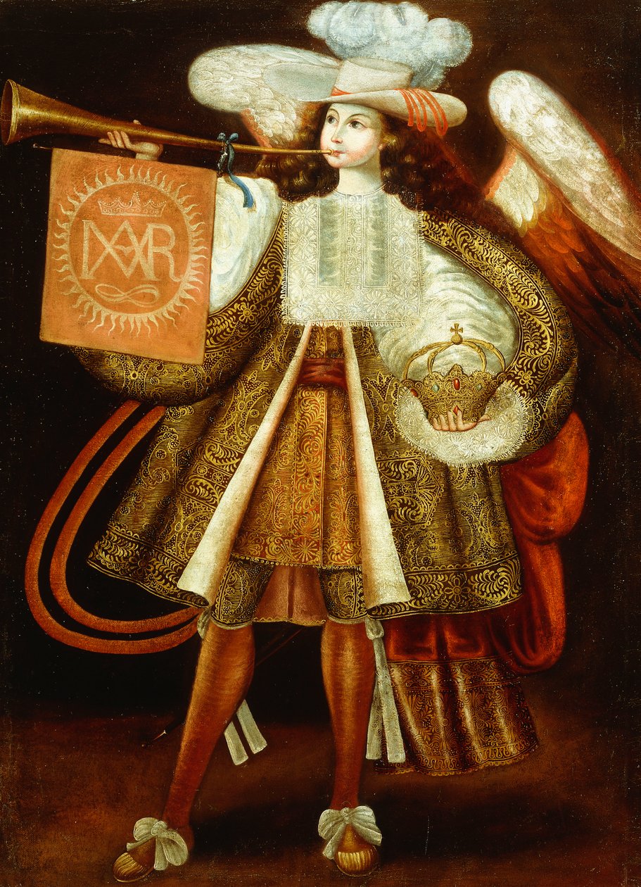 ærkeengel Gabriel af Cuzco School