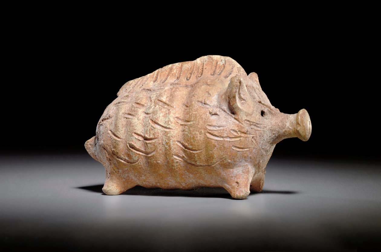 Hellenistisk rangle, ca. 1. århundrede f.Kr. (terracotta) af Cypriot Cypriot