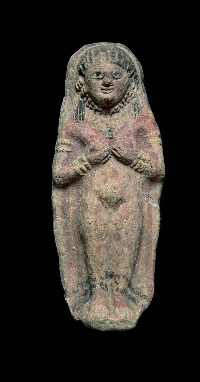 Figur af gudinden Astarte (terracotta) af Cypriot