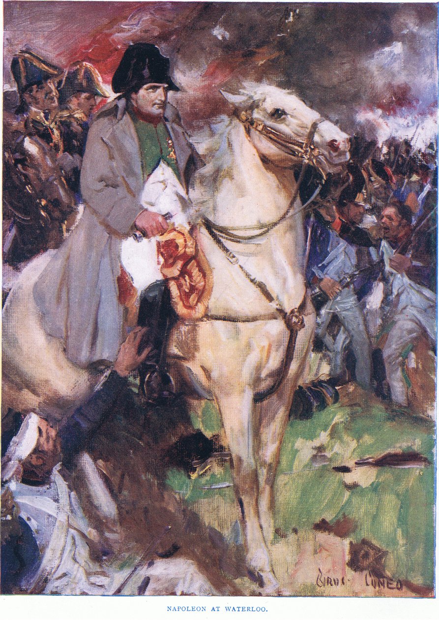 Napoleon ved Waterloo 1815, 1915 af Cyrus Cuneo