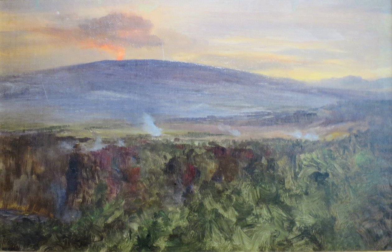 Kilauea -udbrud af D. Howard Hitchcock
