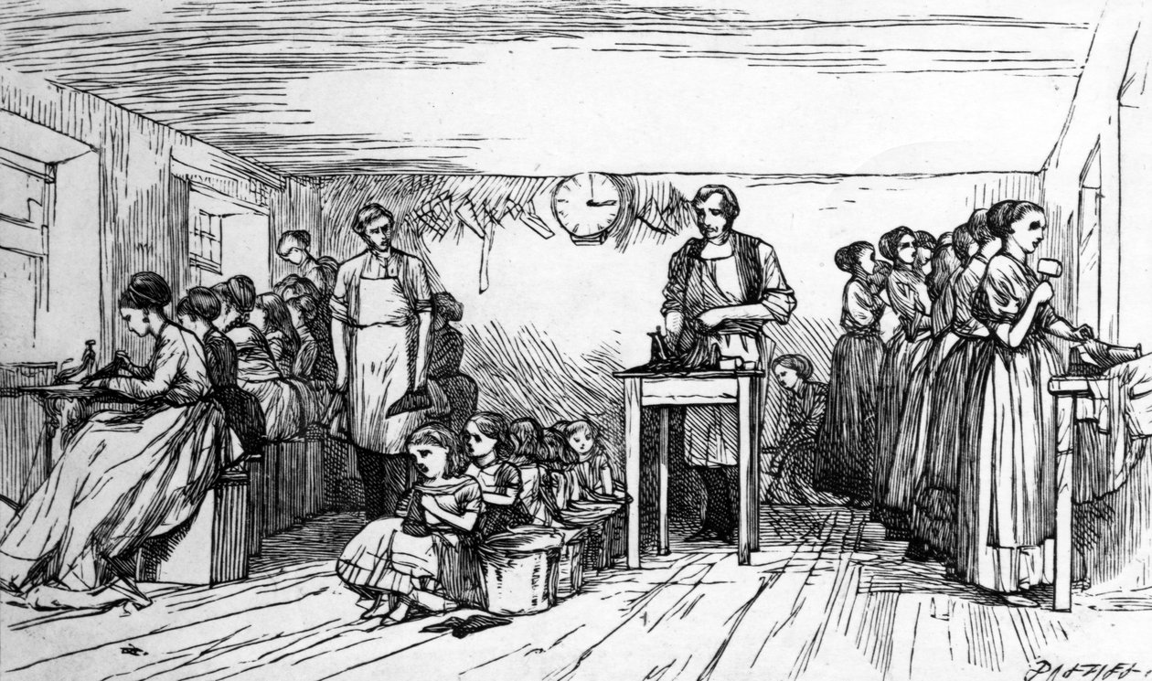 Skomageri, midten af 1900-tallet af Dalziel Brothers