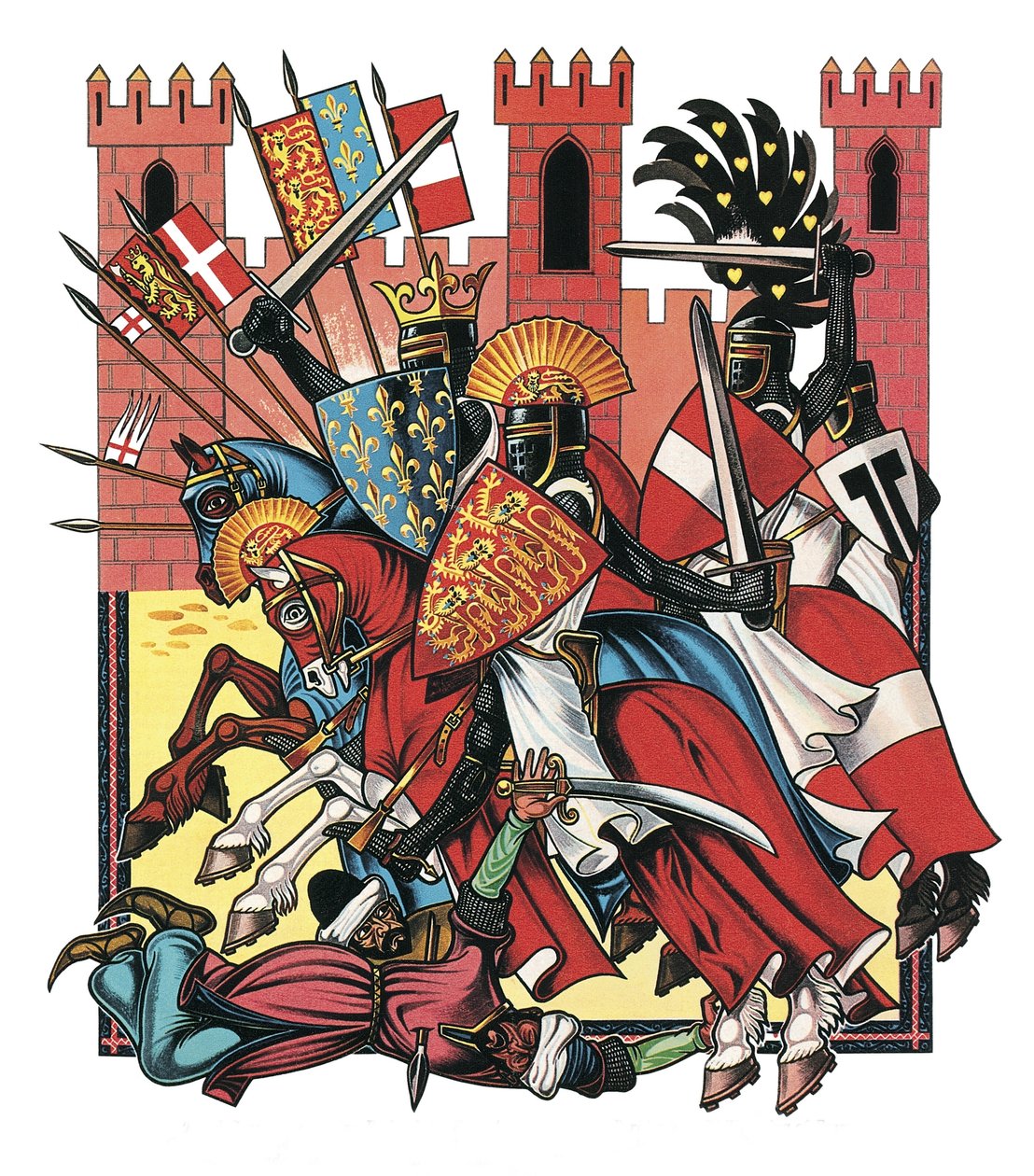 Historien om korstogene af Dan Escott