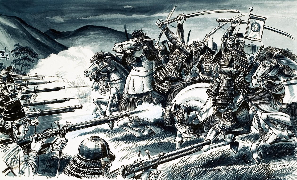 Slaget ved Nagashino i 1575 af Dan Escott