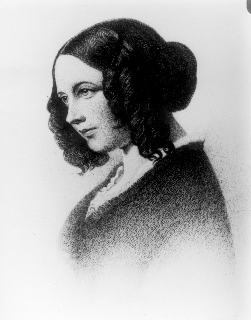 Catherine Dickens, 1848 af Daniel Maclise