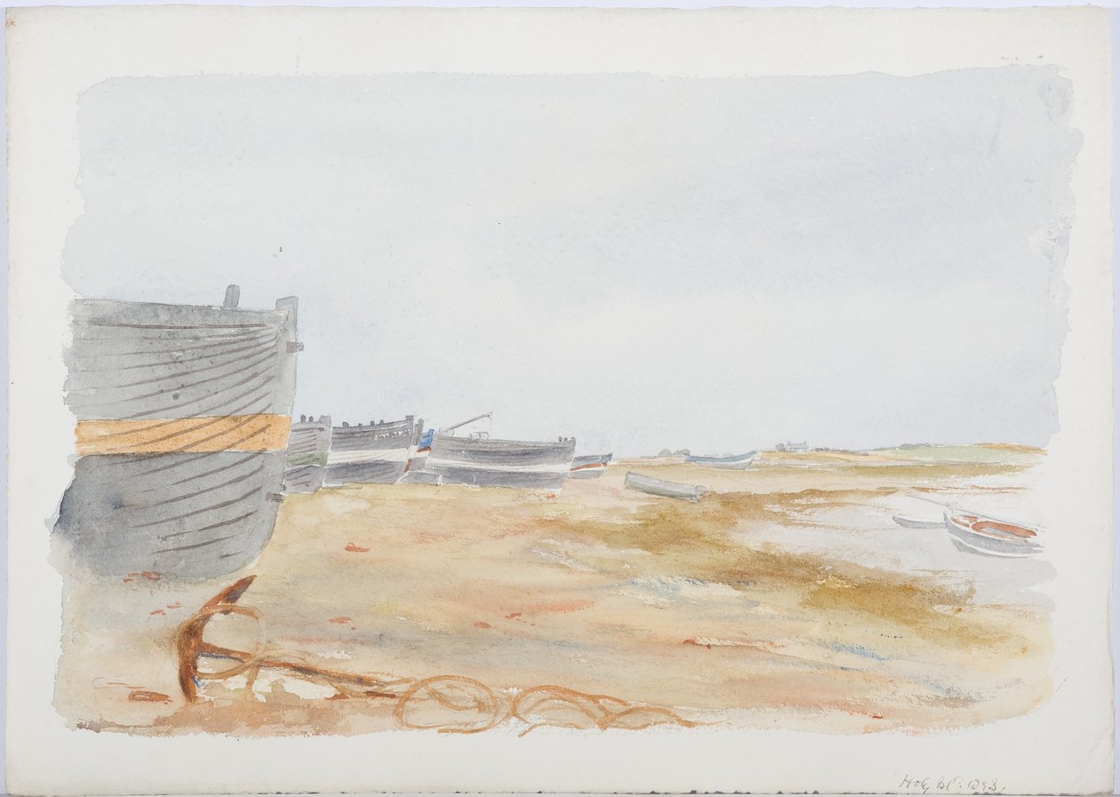 ca. 1916 (blyant og wc på papir) af Daniel Oliver
