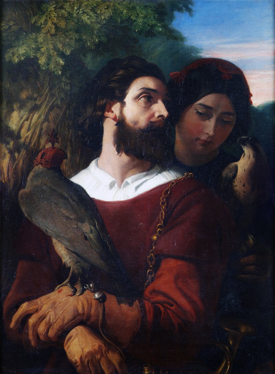 Falkonereren af Daniel Maclise