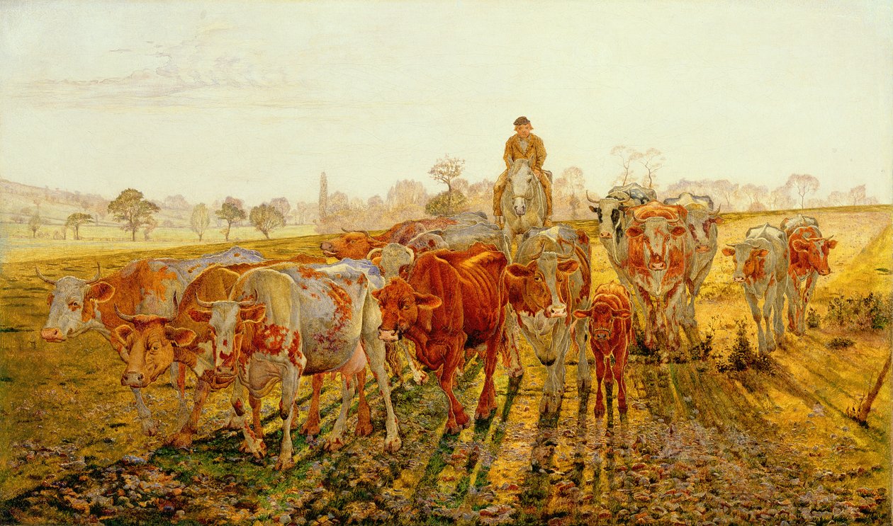 Vinteraften, 1859 af Daniel Alexander Williamson