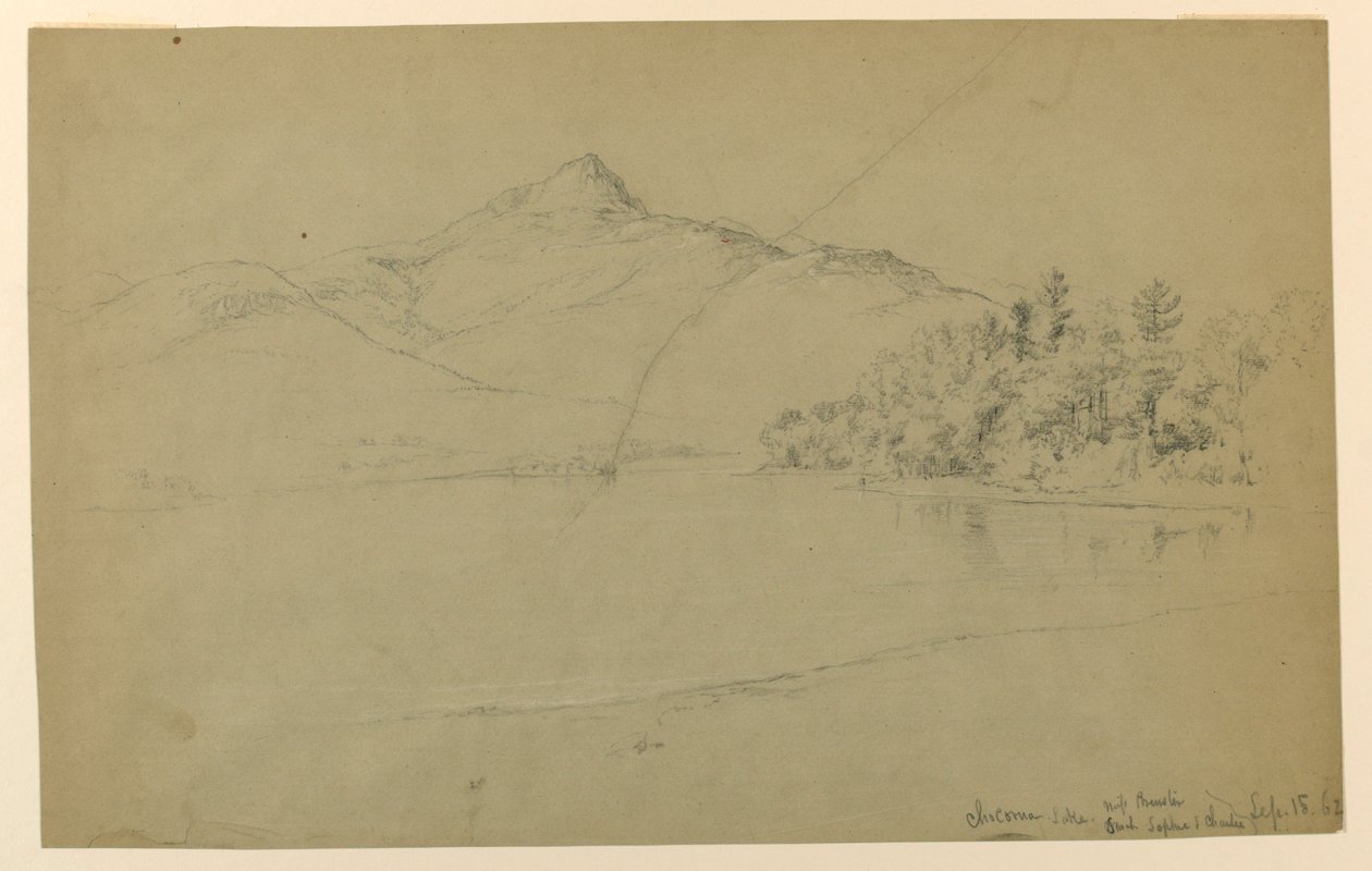 Chocorua Lake af Daniel Huntington