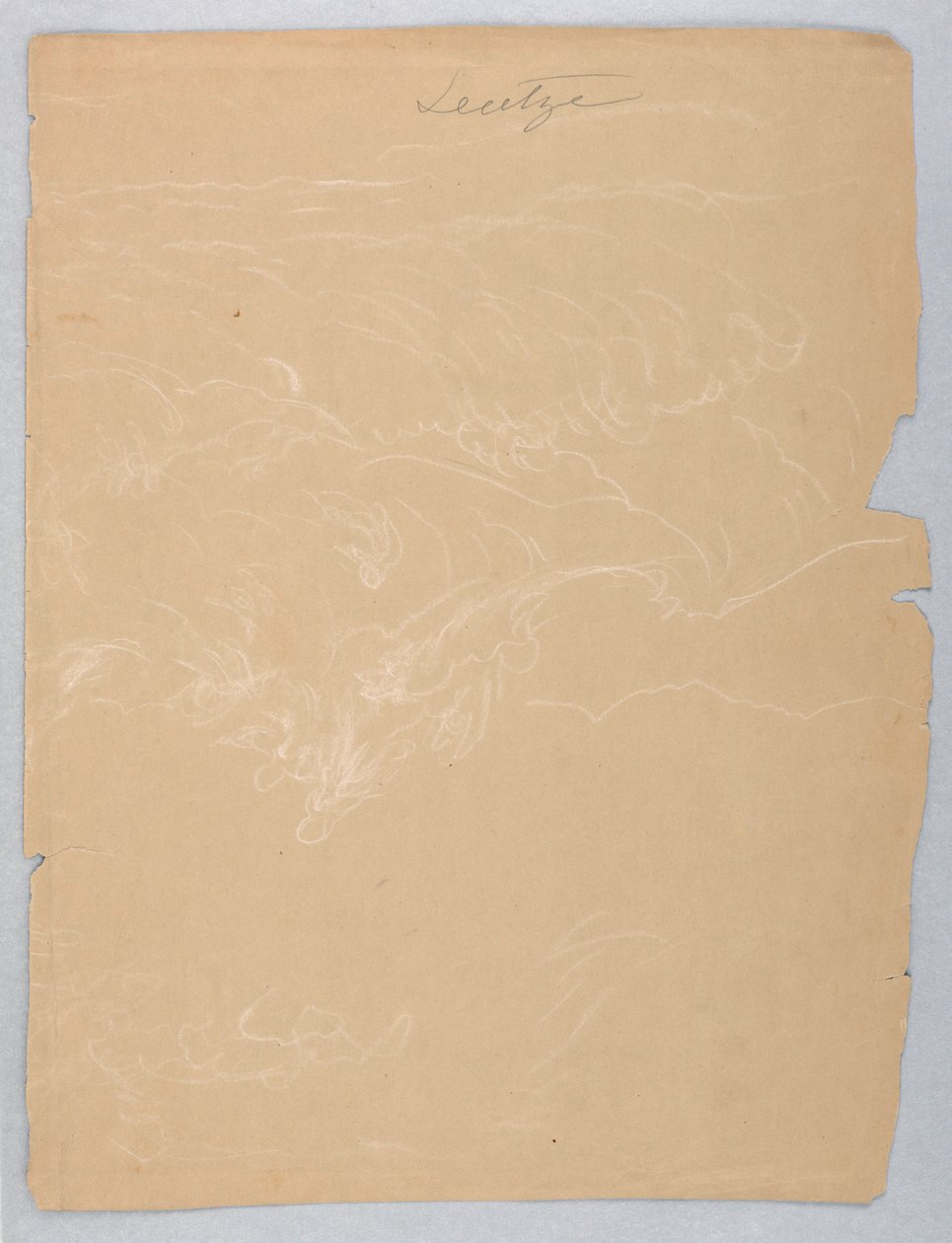 Tegning, Skyer, ca. 1840 af Daniel Huntington