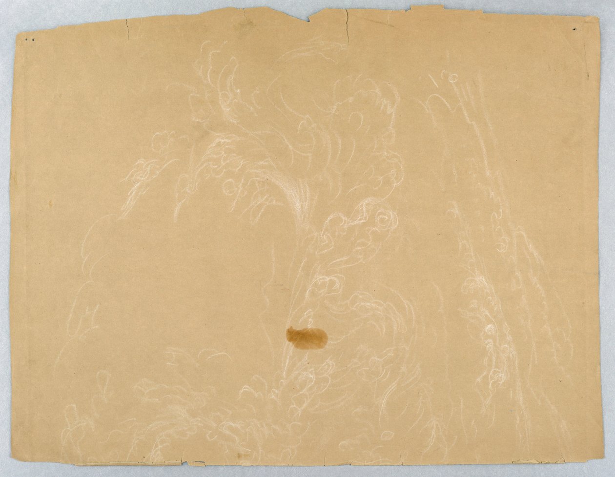 Tegning, Skyer, ca. 1840 af Daniel Huntington