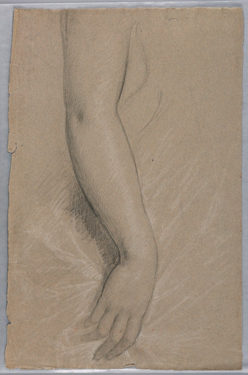 Tegning, fru Rutherford B Hayes, 1880 af Daniel Huntington
