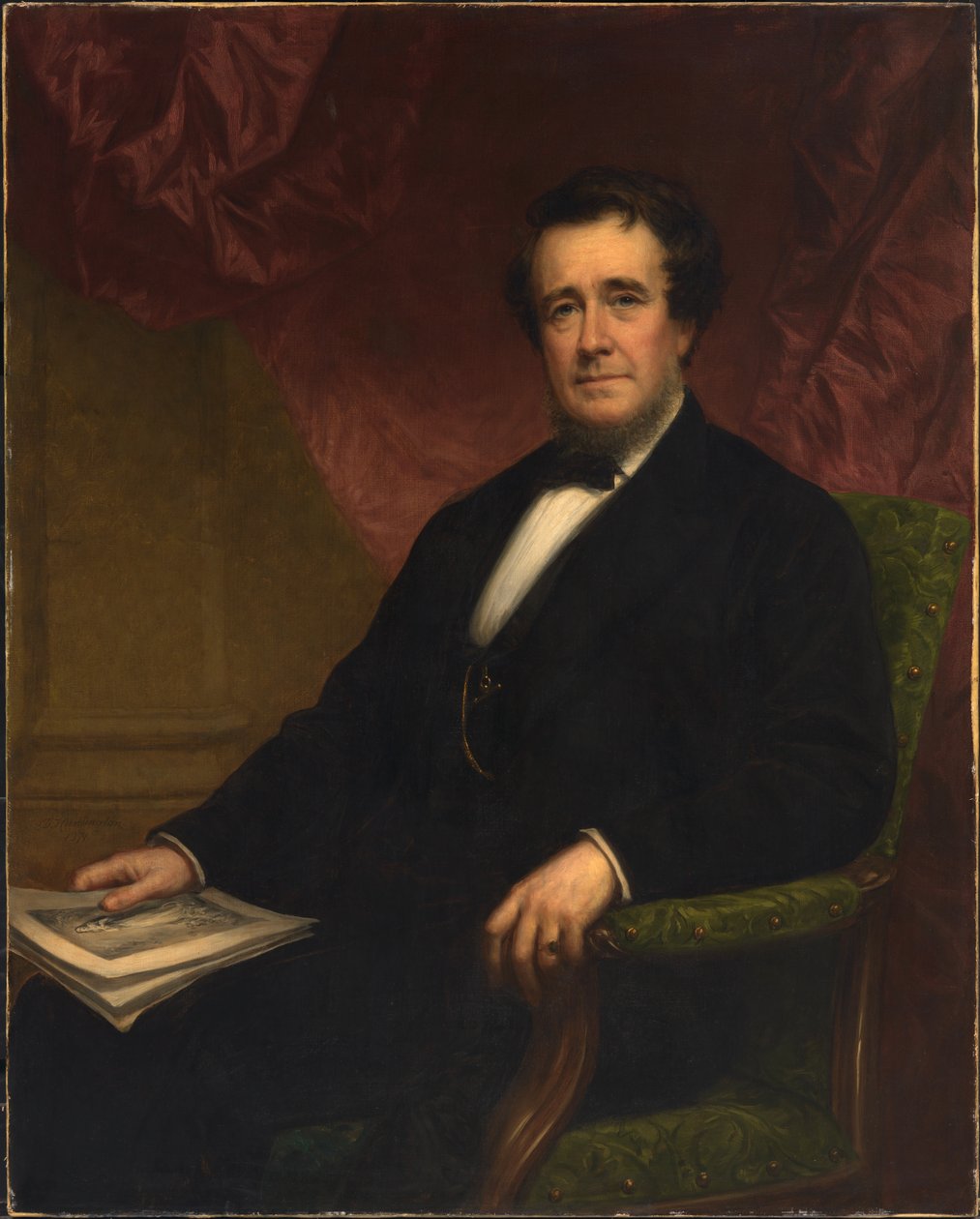 William Henry Aspinwall, 1871. af Daniel Huntington