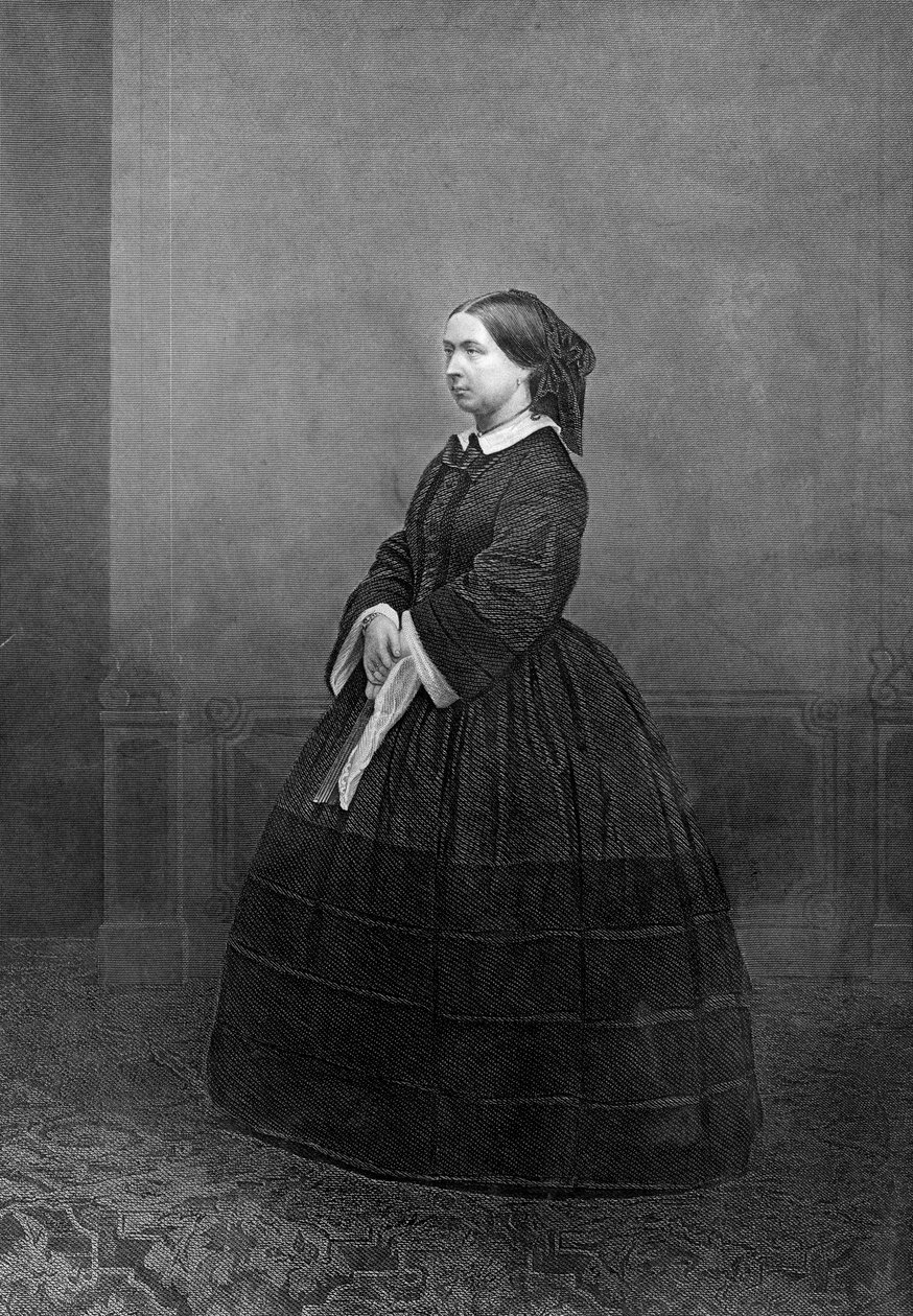Dronning Victoria, c1860. af Daniel John Pound