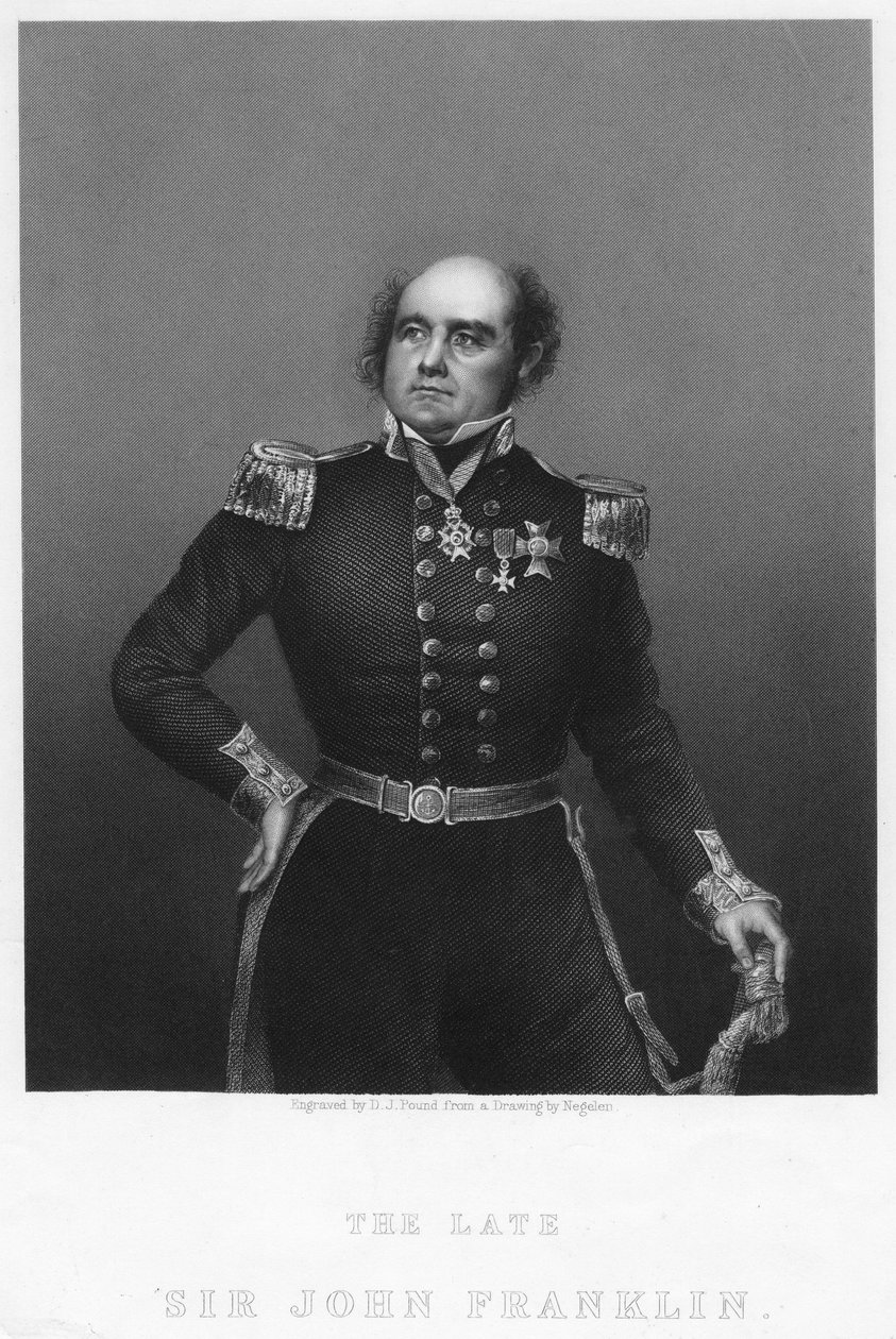 Sir John Franklin, c1860