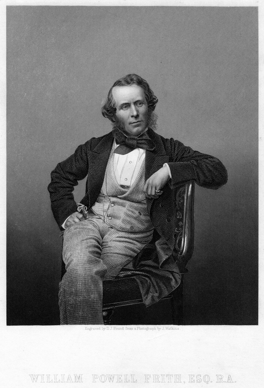 William Powell Frith, c1860. af Daniel John Pound