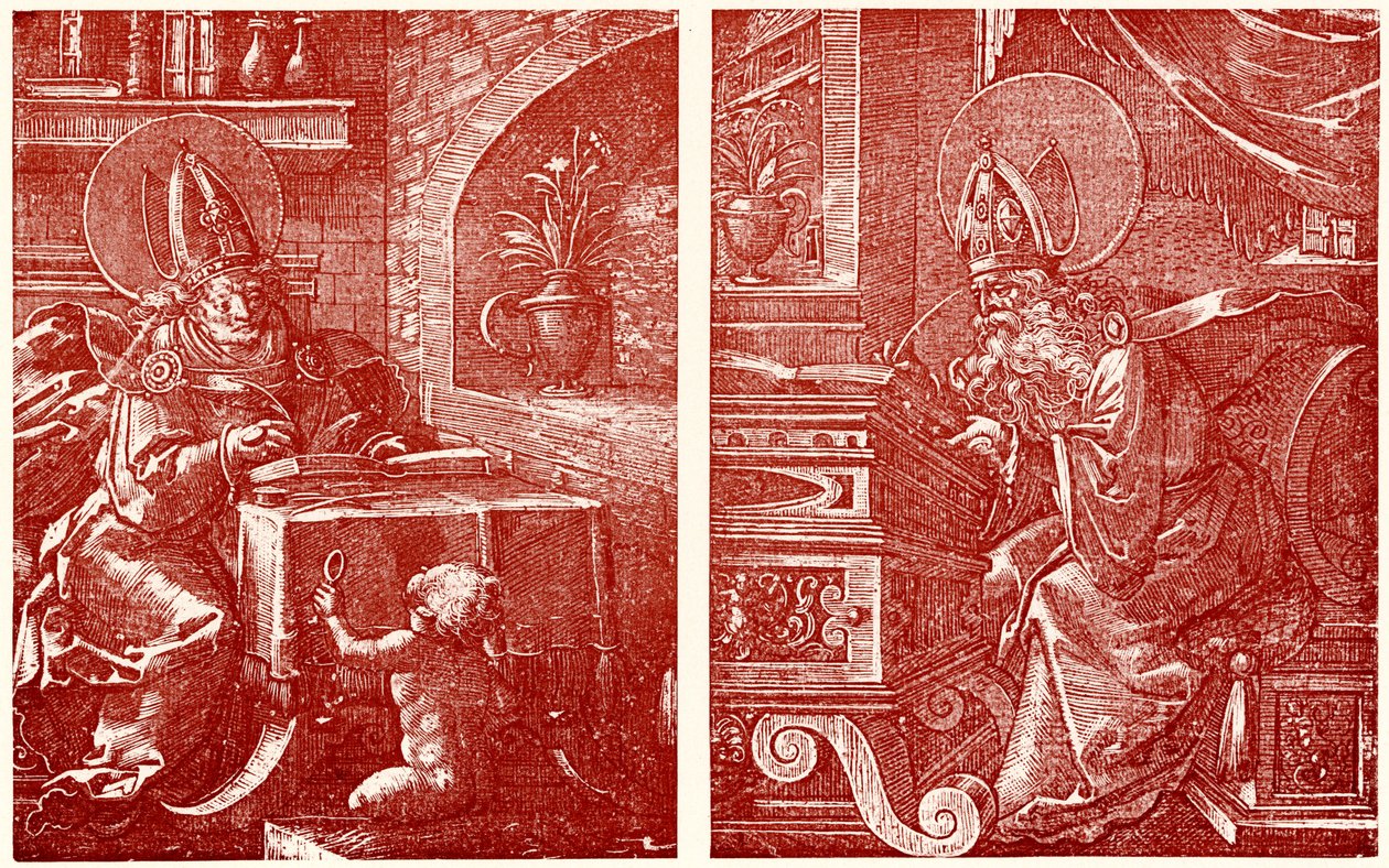 Sankt Augustin af Daniel Lindtmayer