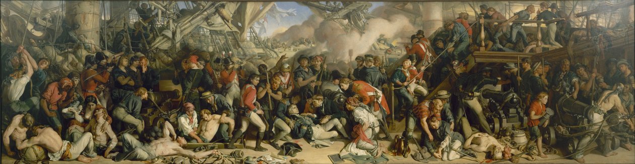 Nelsons død af Daniel Maclise