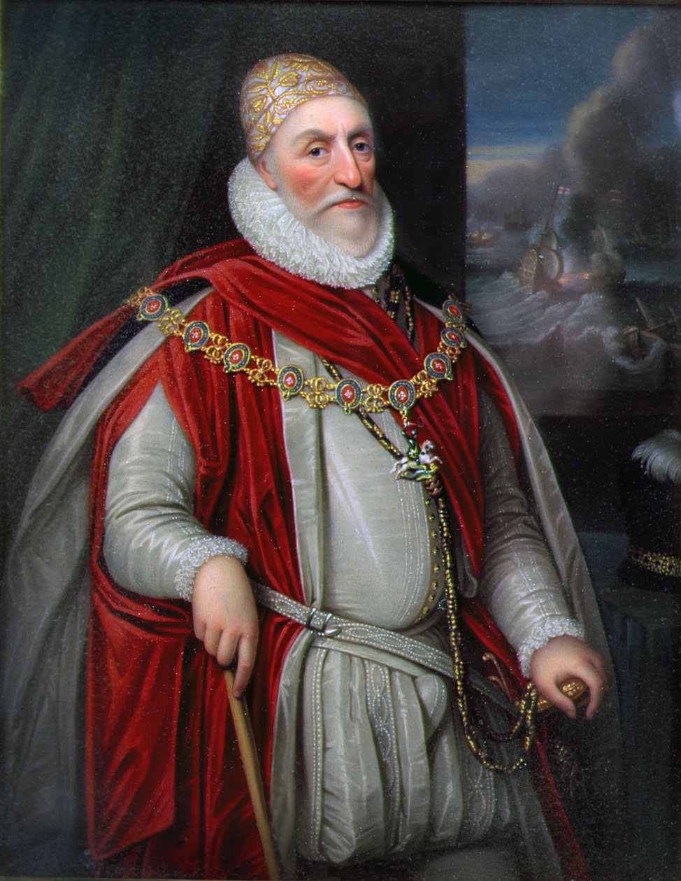 Charles Howard, 1. jarl af Nottingham af Daniel Mytens
