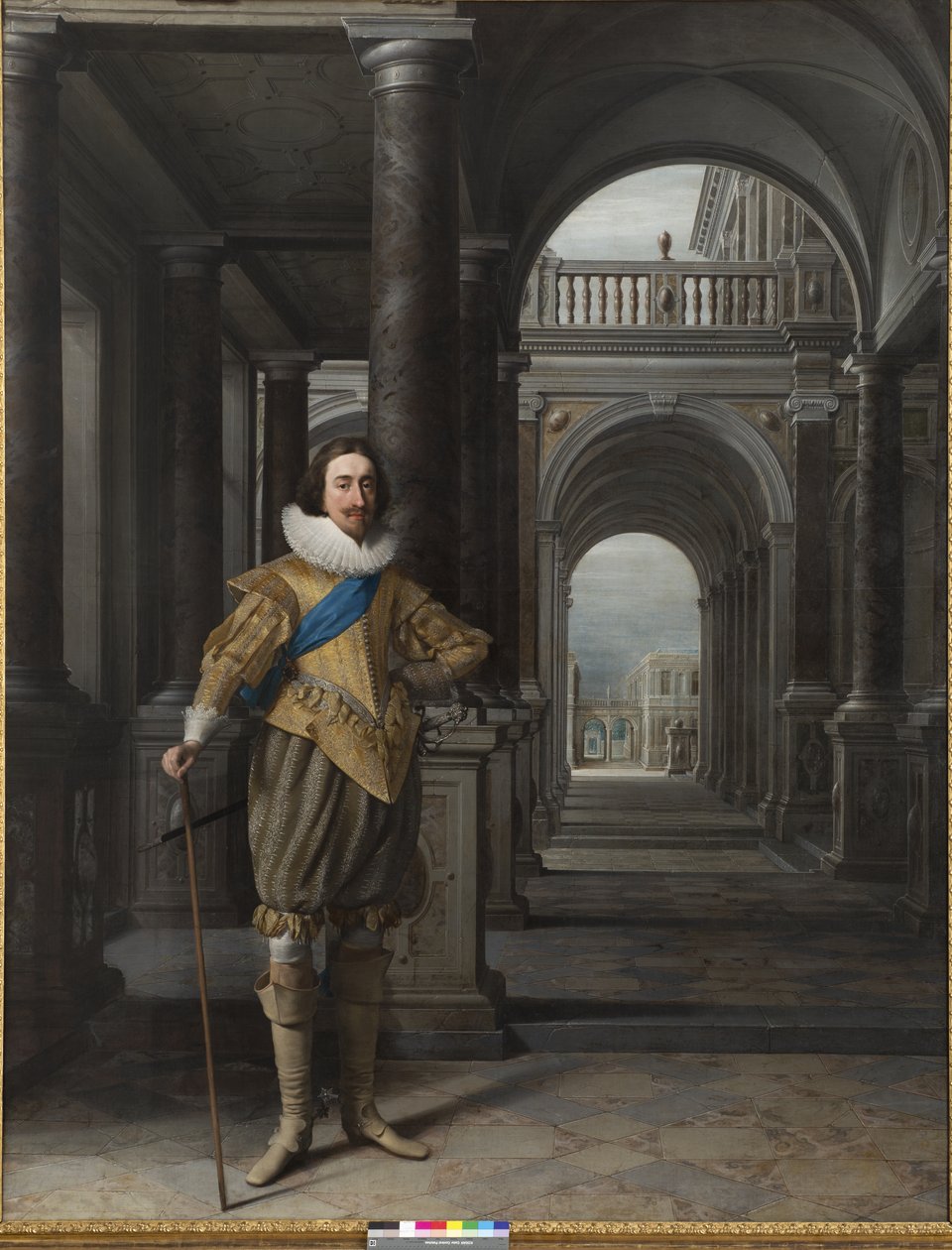 Charles I, konge af England, c.1626-27 af Daniel Mytens