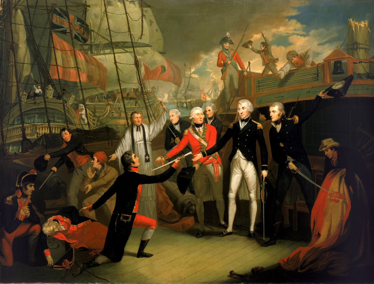 Horatio Nelson (1758-1805) af Daniel Orme