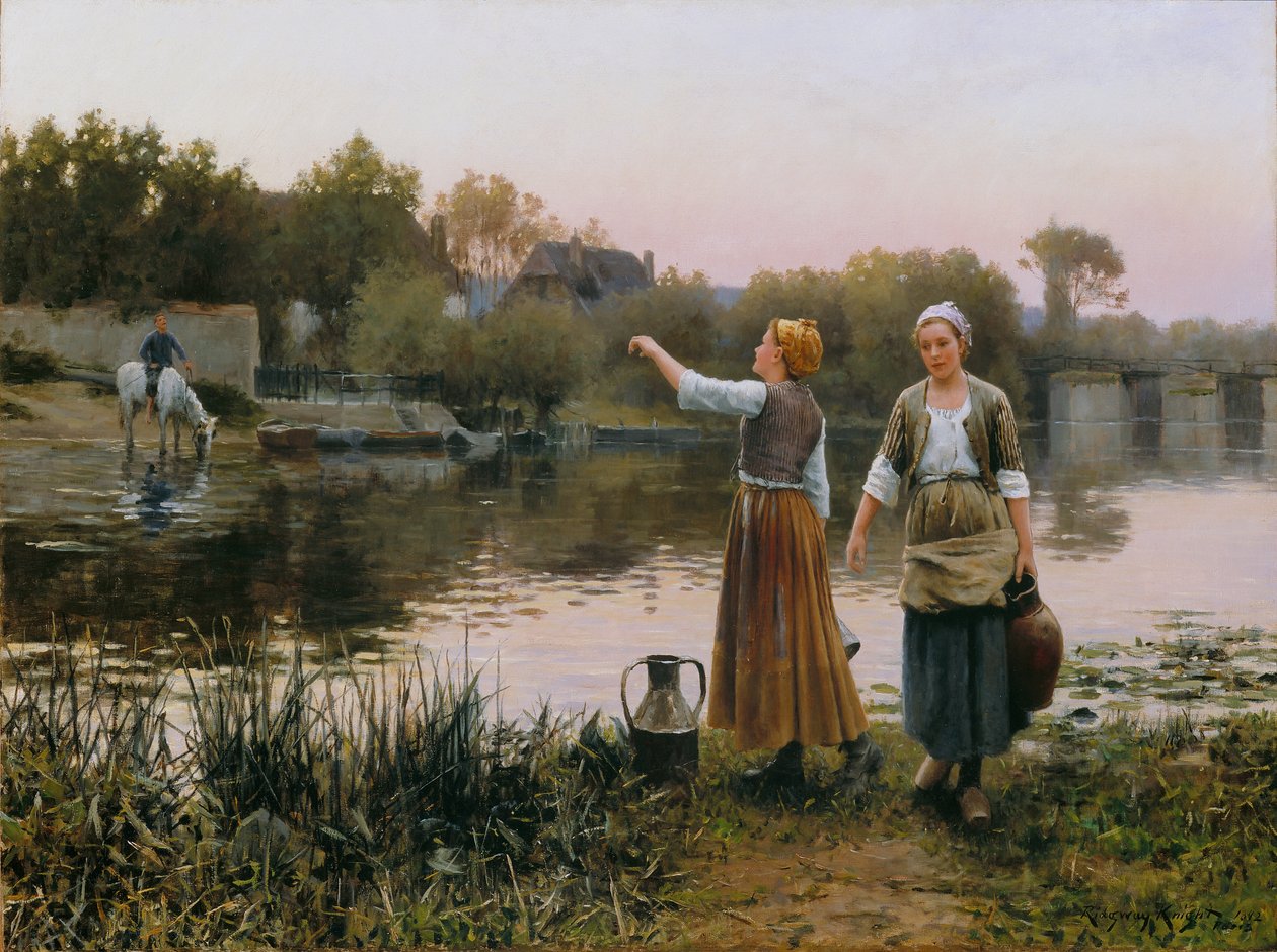Vandbærerne af Daniel Ridgway Knight